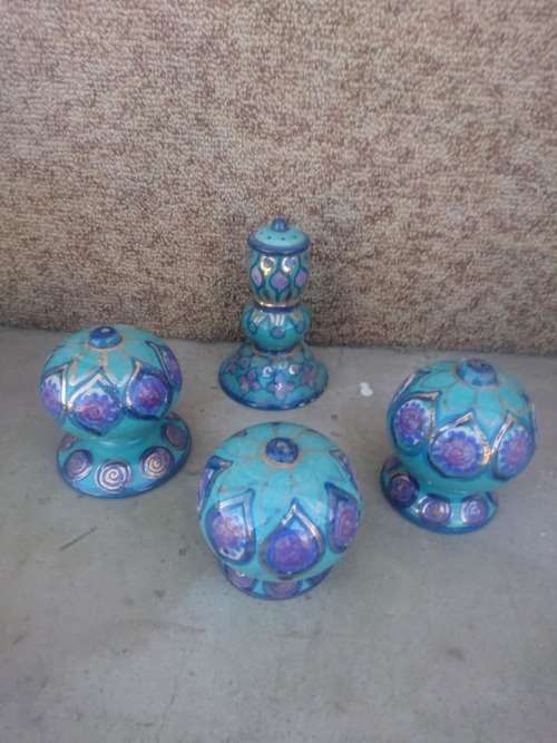 Sout en peper houers gemaak deur Jan du toit