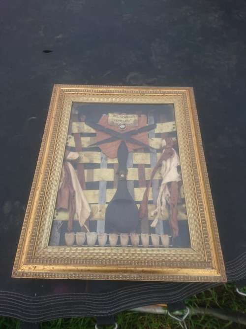 RARE PIECE made after the famous kick of Joel Stransky in the 1995 world cup.