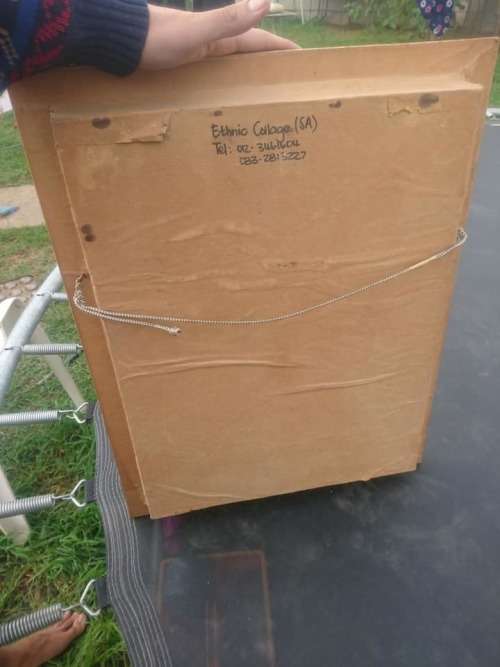 RARE PIECE made after the famous kick of Joel Stransky in the 1995 world cup.