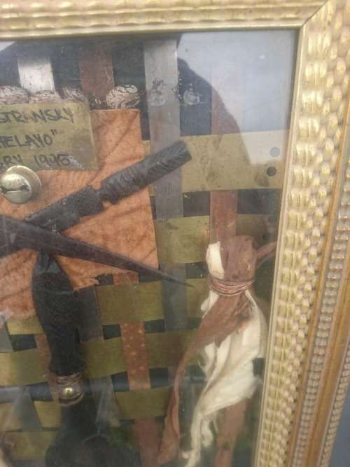 RARE PIECE made after the famous kick of Joel Stransky in the 1995 world cup.