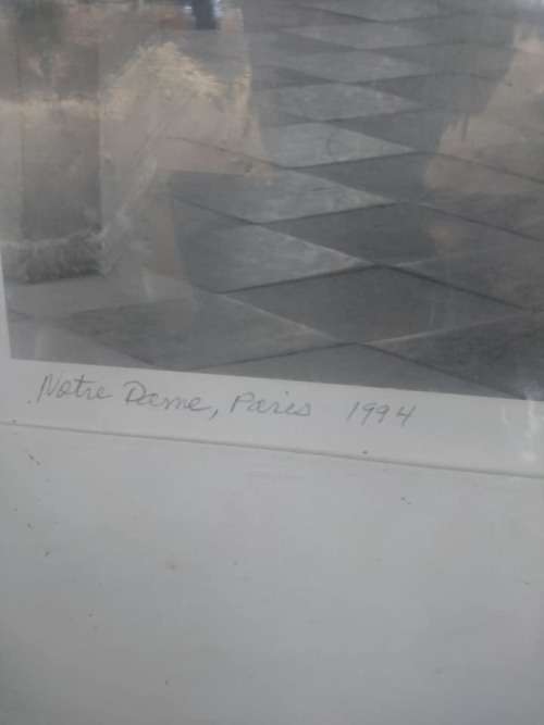 ORIGINAL HARRY TARZIAN PHOTO,SIGNED COST $175 IN 1994