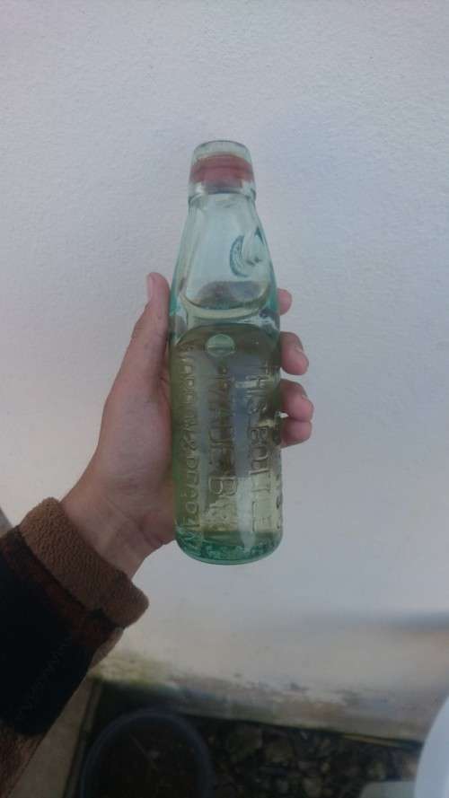 Very rare find.unopend Antique bottle Wordon&pegram