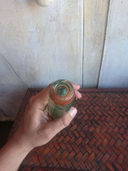 Very rare find.unopend Antique bottle Wordon&pegram