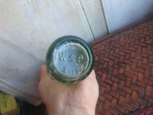 Very rare find.unopend Antique bottle Wordon&pegram