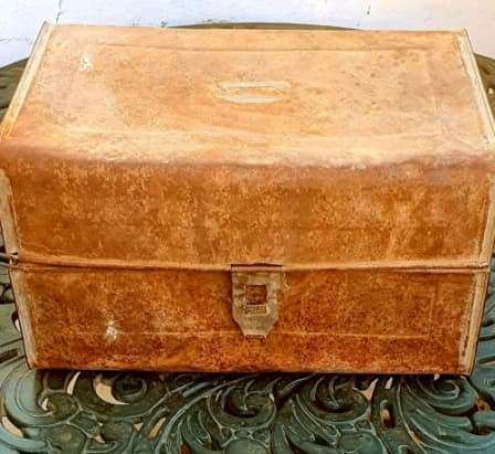 1903 SHELL MOTOR SPIRIT 4 IMPERIAL GALLONS CAN CONVERTED INTO `TROMMEL`