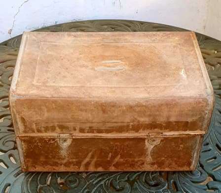 1903 SHELL MOTOR SPIRIT 4 IMPERIAL GALLONS CAN CONVERTED INTO `TROMMEL`