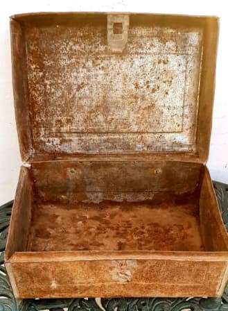 1903 SHELL MOTOR SPIRIT 4 IMPERIAL GALLONS CAN CONVERTED INTO `TROMMEL`