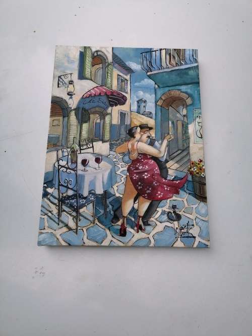 Original ronald West painting 30cm x 40cm