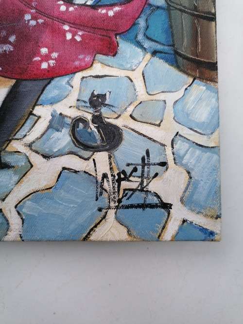 Original ronald West painting 30cm x 40cm