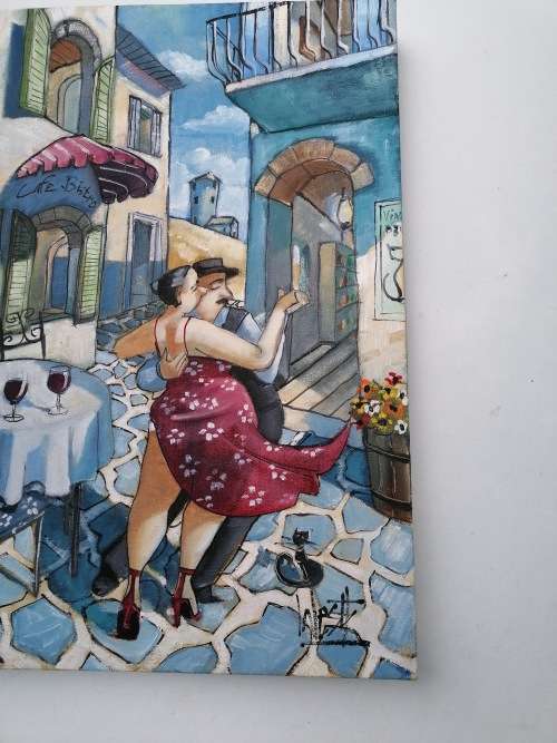 Original ronald West painting 30cm x 40cm