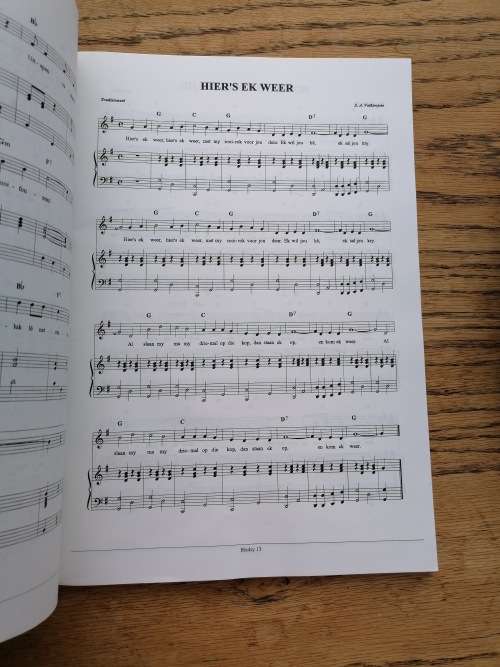 Huisgenoot Afrikaanse Volksliedjies book + cds