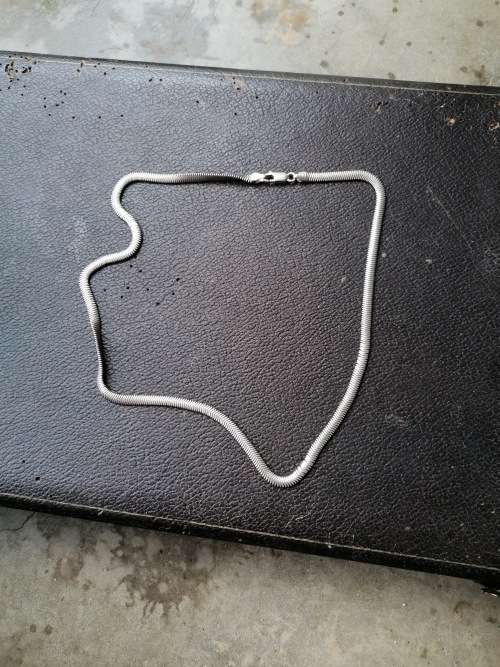 925 Italy sterling silver necklase