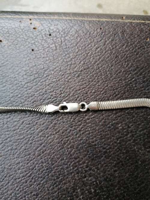 925 Italy sterling silver necklase