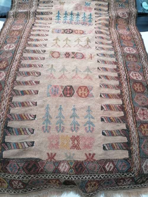 Stunning Persian Quchan Kilim