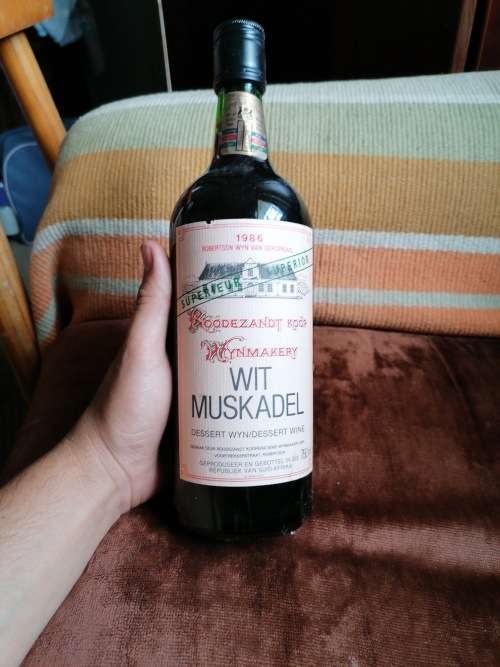 Vintage 1986 Roodezandt wit muskadel