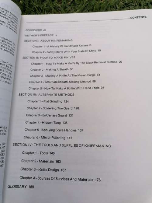 How to make knives book