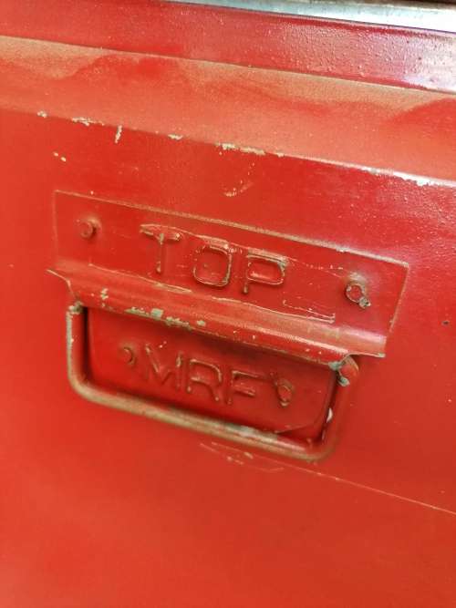 vintage Coca cola cooler box