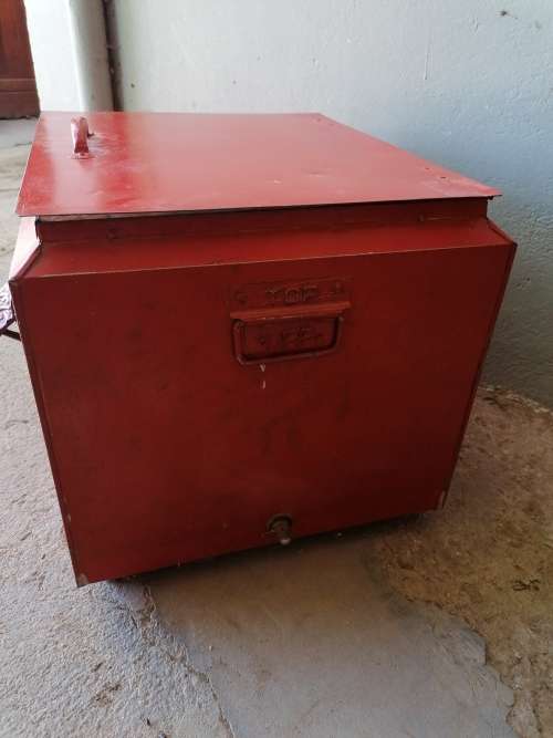 vintage Coca cola cooler box