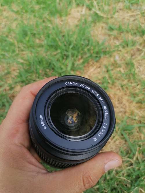 Canon EFS 18-55mm camera lense