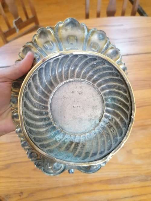 RARE WMF NUT BOWL SQUIRREL ART NOUVEAU 1910