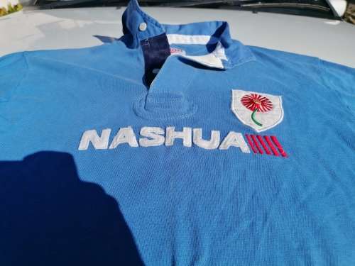Rare find a old original no 4 blue bulls rugby jersey.