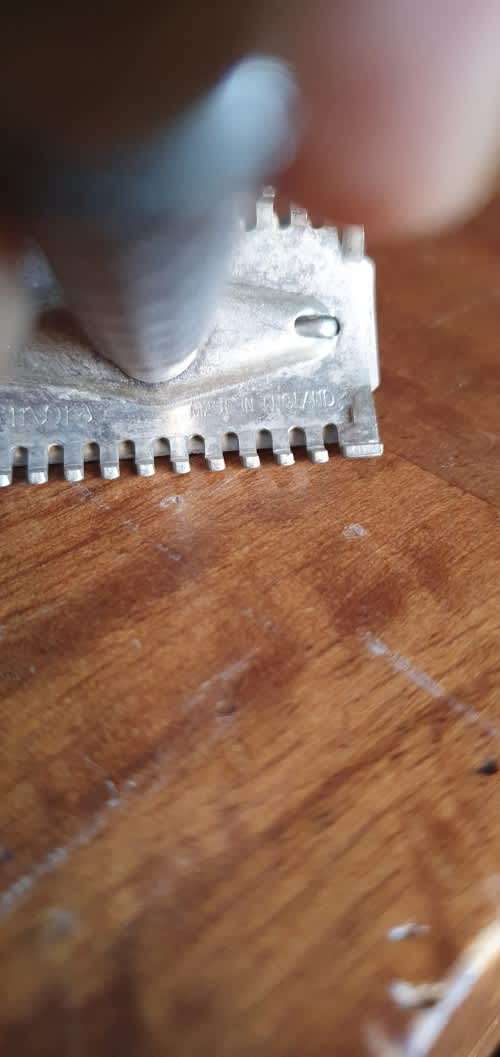 Two Vintage Razors + Silver Plated Container