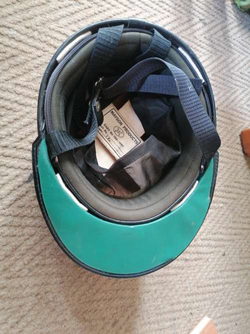 Vintage scooter helmet