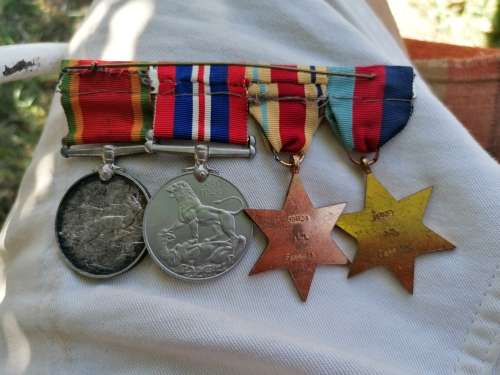 World War 2 medals belonged to J. H FARRELL
