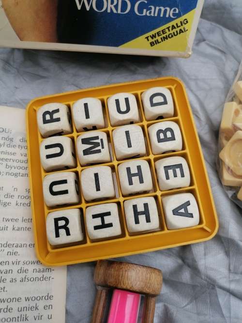 vintage Boggle parker brothers 1976