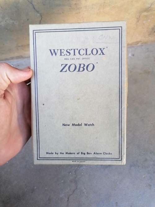 Original Westlox zobo empty box