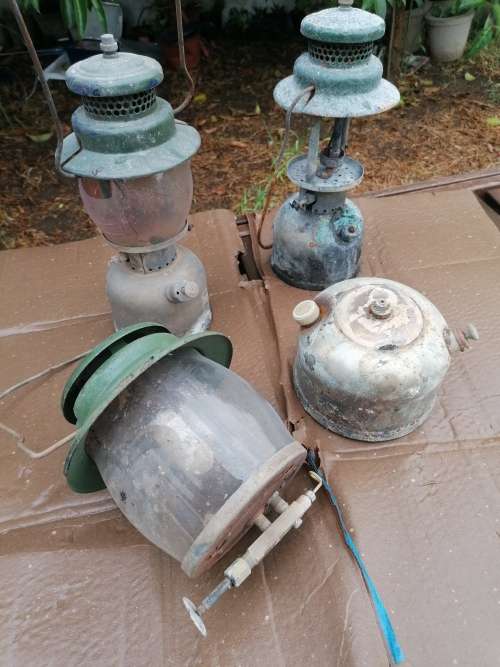 Vintage coleman lamps for spares or repair