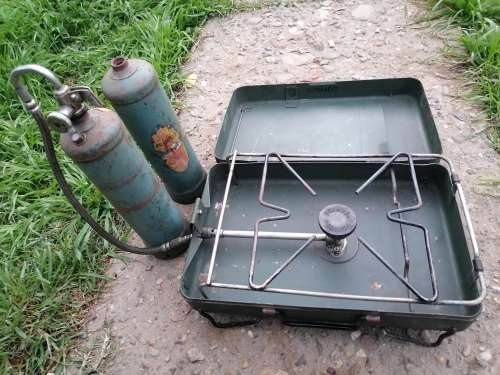 vintage 1960s primus camp gas stove working condition