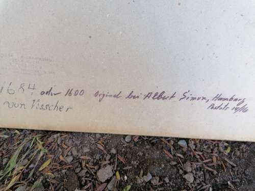 Antique PRUSSIA EXIMIA CURA CONSCRIPTA PER  CASPARUM HENNEBERCH ERLICHENSEM et denuo edita map.