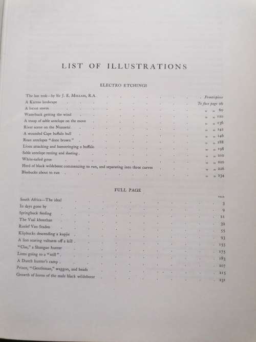 A BREATH FROM THE VELDT BY JG MILLIAS