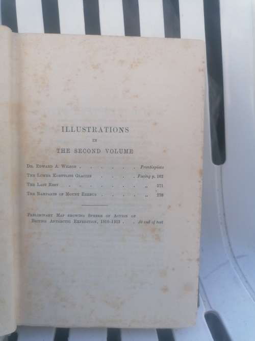 Scott`s Last Expedition first edition 1913 1&2