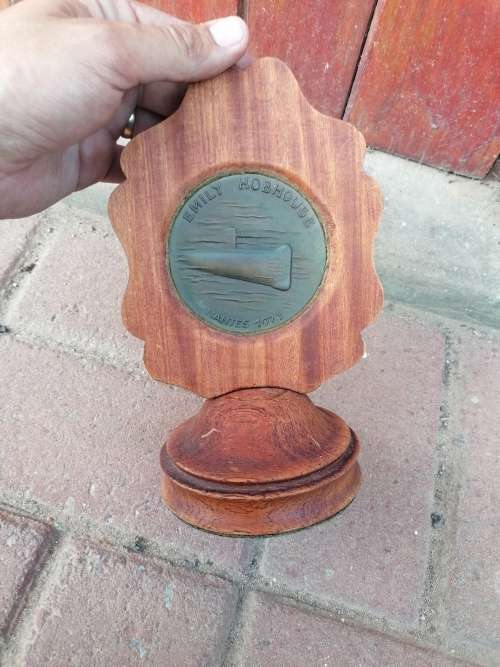 Launch of SAS Emily Hobhouse 1971 medallion