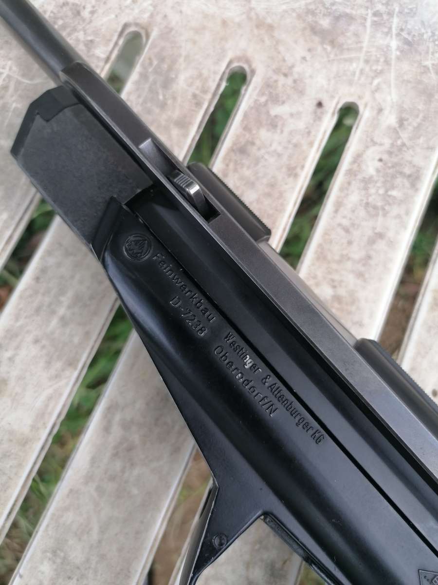 Vintage Feinwerkbau Model 80 Target Air Pistol. WORKING CONDITION