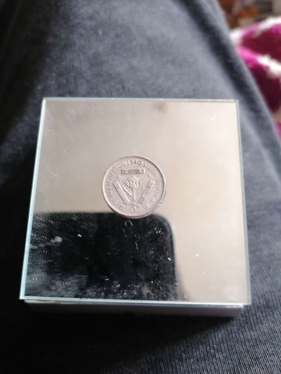 South African 1940 silver 3 Pence