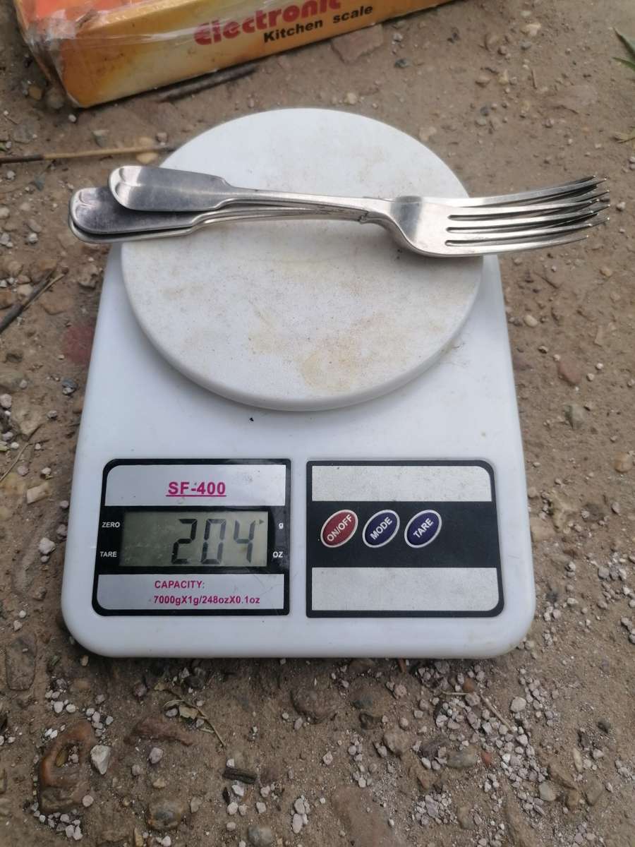 Antique sterling silver forks