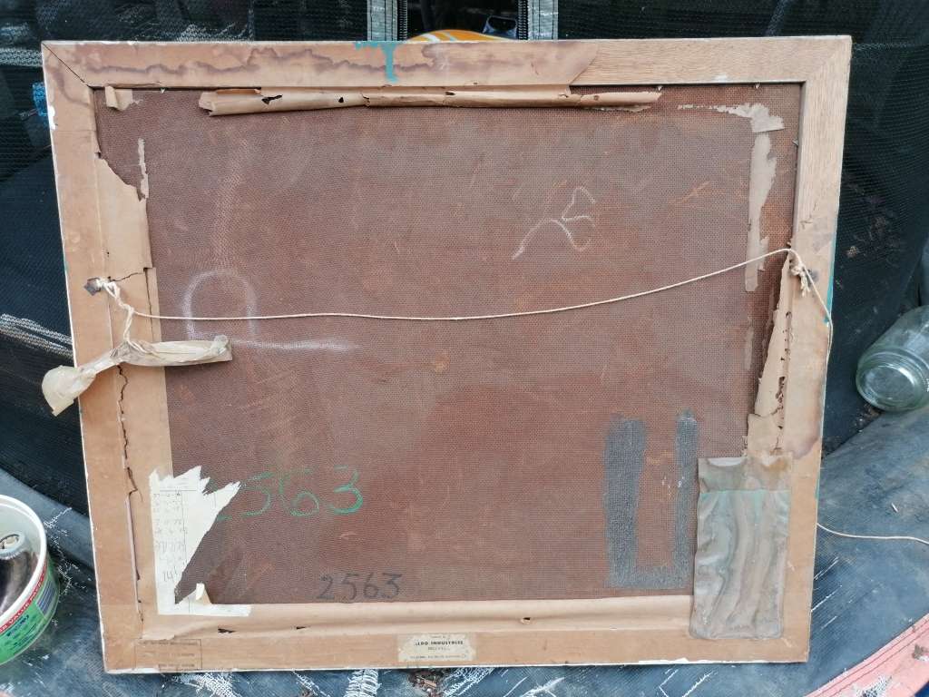 At the Seaside 1946 by L-S-Lowry framed print