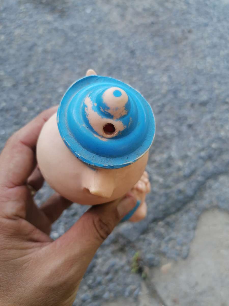 Vintage Porky Pig Squeaky Toy -