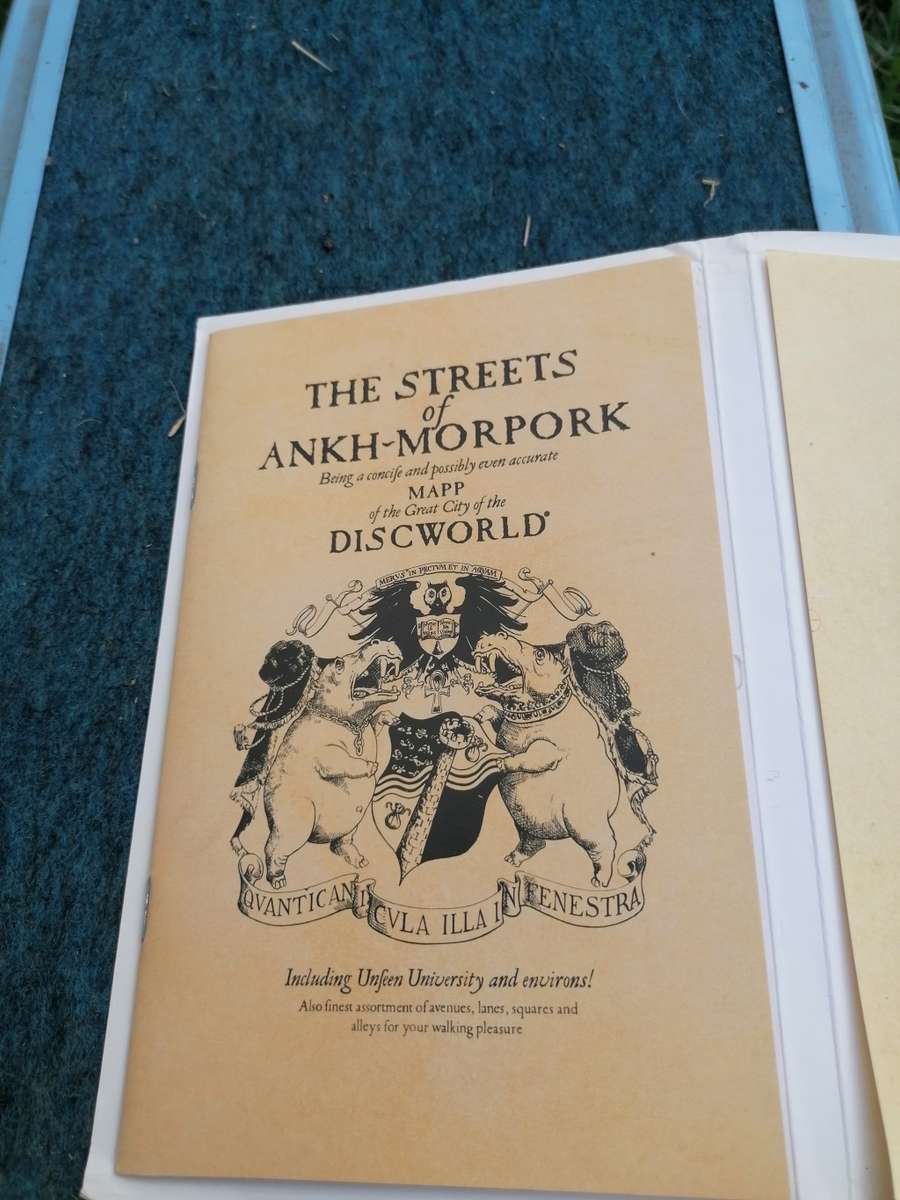 The Streets of Ankh-Morpork Book by Stephen Briggs and Terry Pratchett