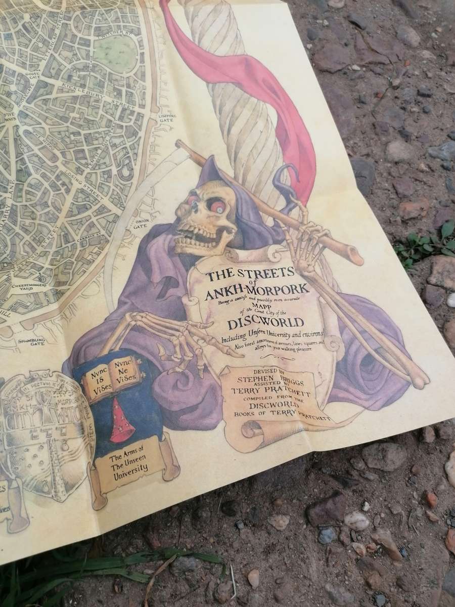 The Streets of Ankh-Morpork Book by Stephen Briggs and Terry Pratchett