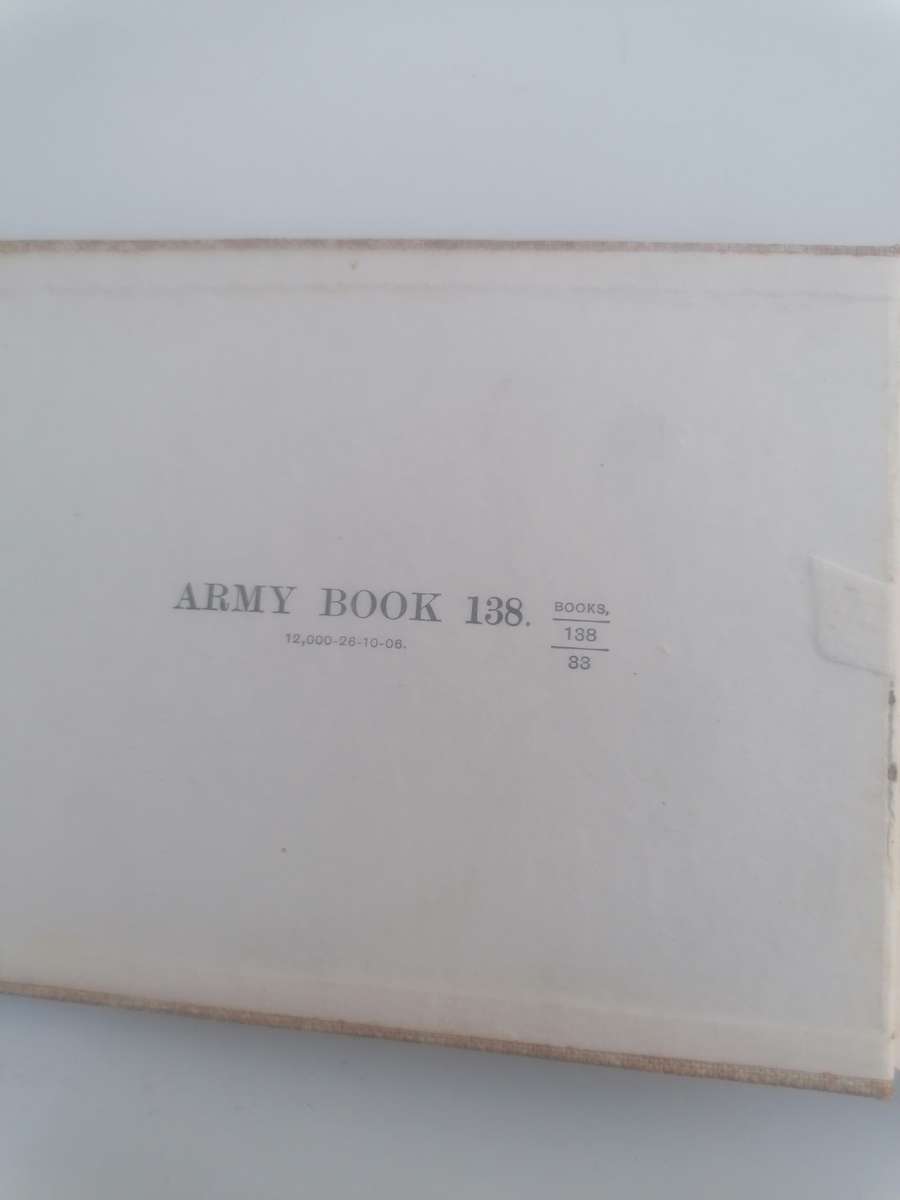 ARMY BOOK 138