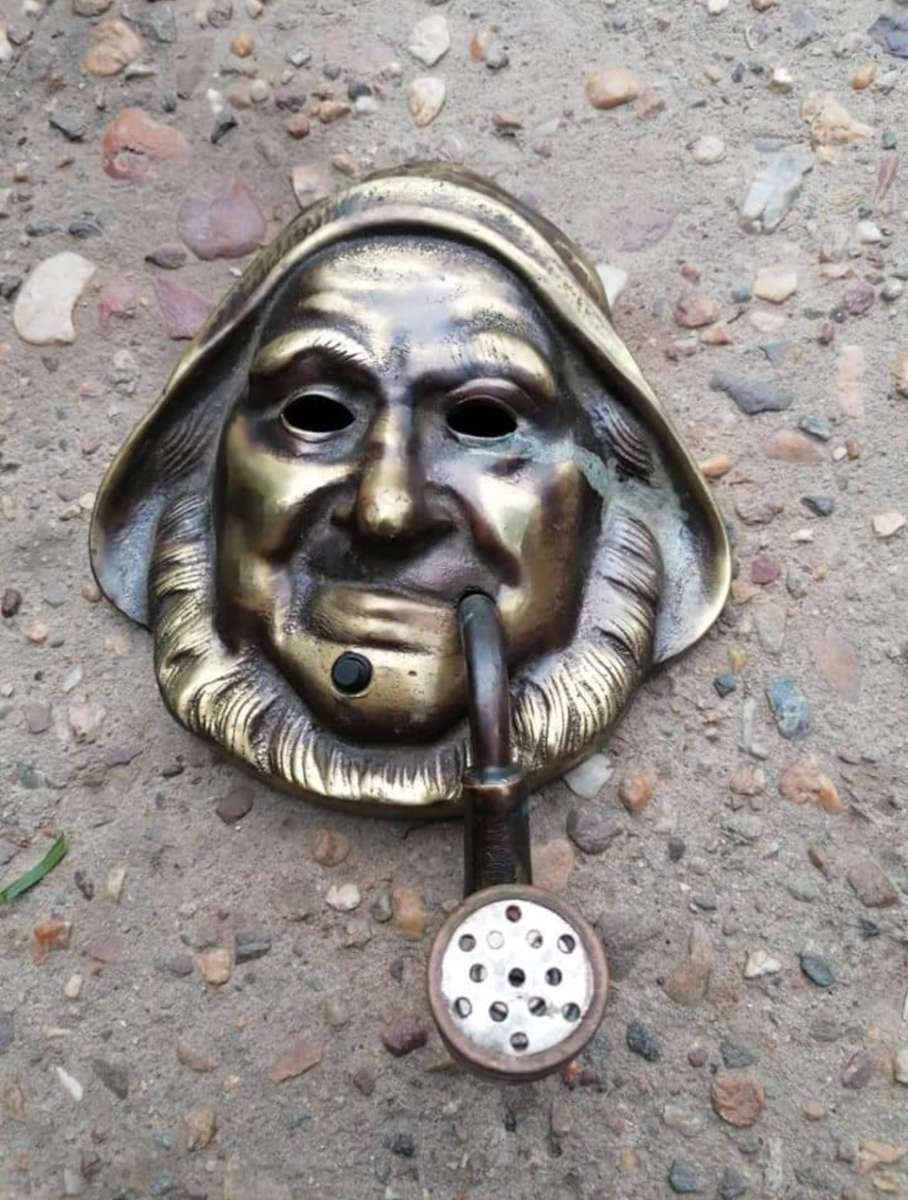 Antique brass Cigar Lighter