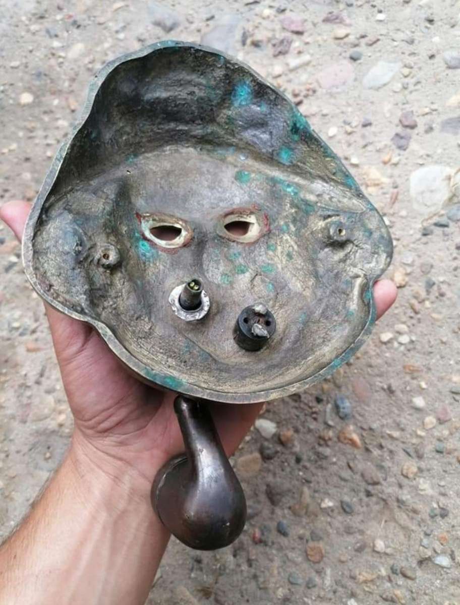 Antique brass Cigar Lighter