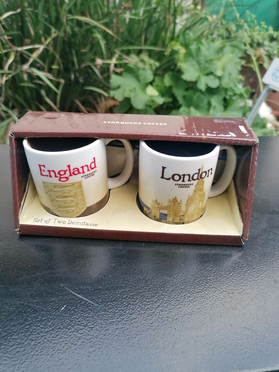 ORIGINAL STARBUCKS COFFEE EXPRESSO CUP SET 2008