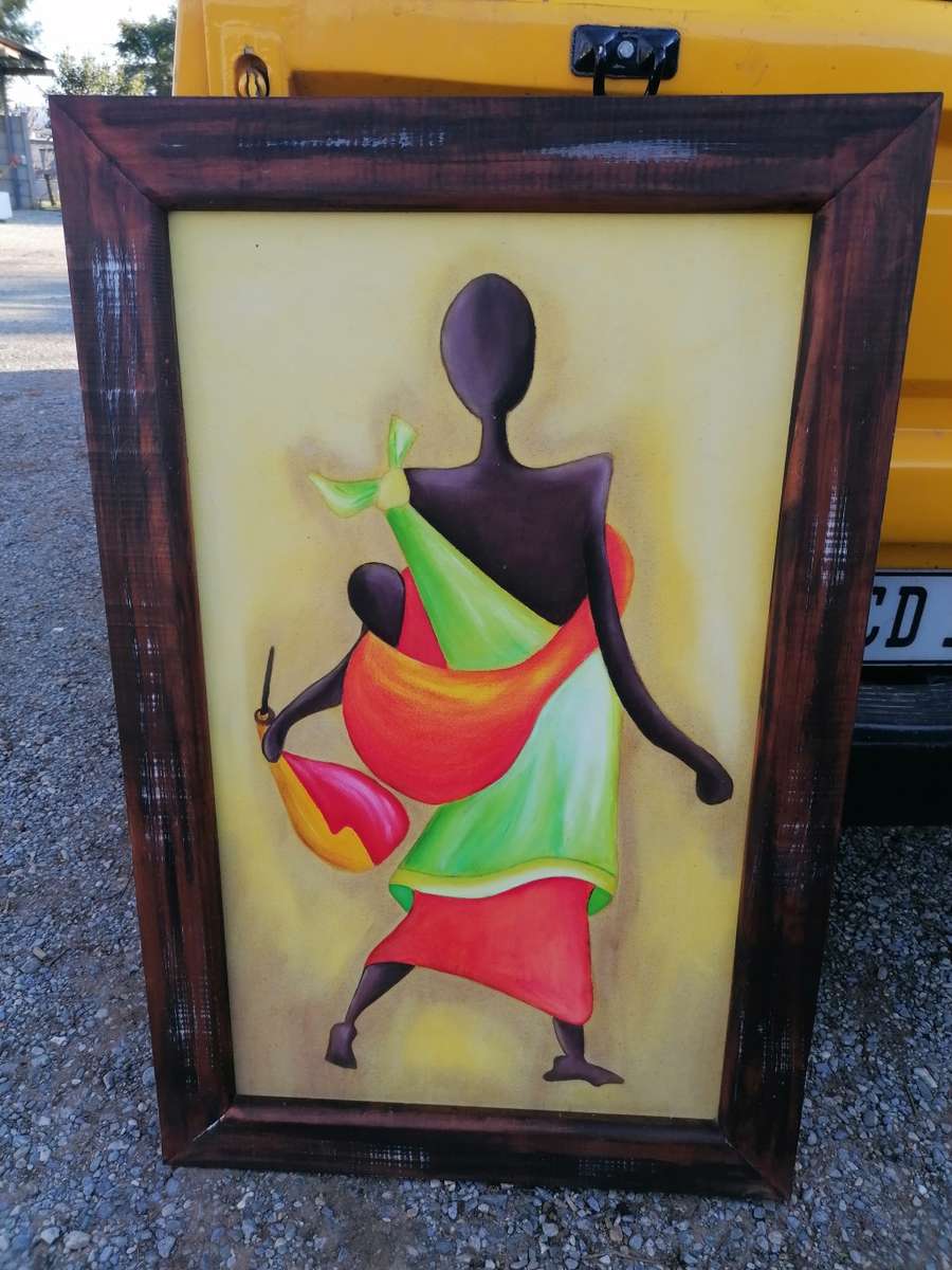 Stunning framed painting