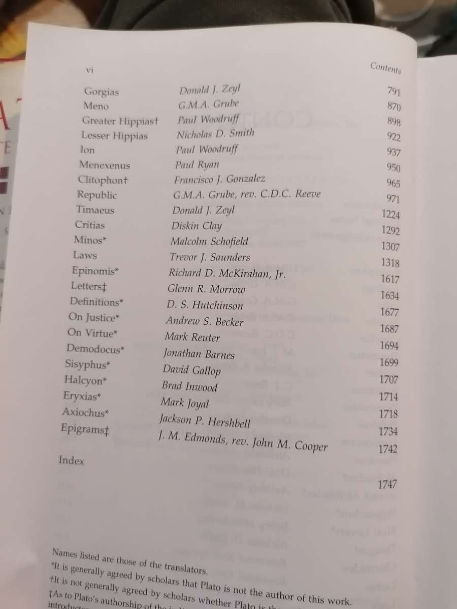 Complete Works Book by Plato