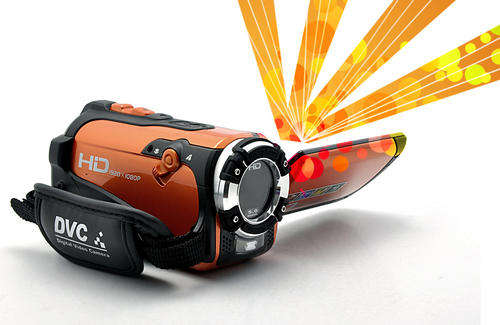 1080P Waterproof Camcorder Digital Video Camera with 12.0 MP/5.0 MP CMOS sensor/ 3.0" TFT 4XZoom